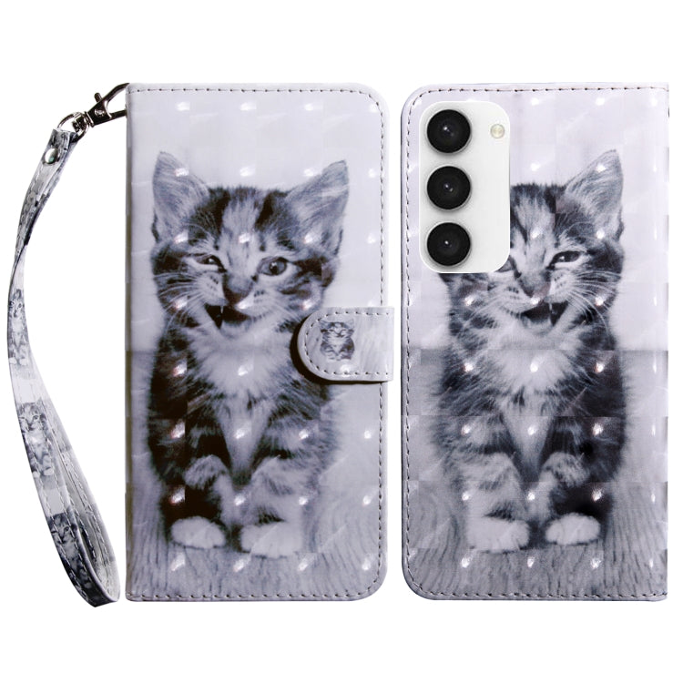 3D Painted Leather Phone Case, For Samsung Galaxy S23 5G, For Samsung Galaxy S23+ 5G, For Samsung Galaxy S23 Ultra, For Samsung Galaxy A14 5G