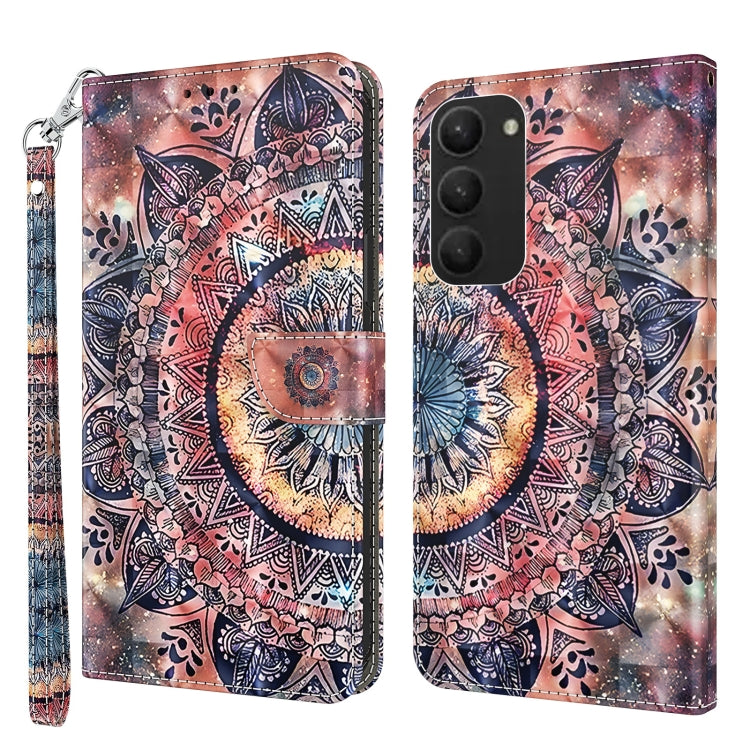 3D Painted Leather Phone Case, For Samsung Galaxy S23 5G, For Samsung Galaxy S23+ 5G, For Samsung Galaxy S23 Ultra, For Samsung Galaxy A14 5G