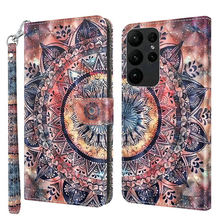 3D Painted Leather Phone Case, For Samsung Galaxy S23 5G, For Samsung Galaxy S23+ 5G, For Samsung Galaxy S23 Ultra, For Samsung Galaxy A14 5G
