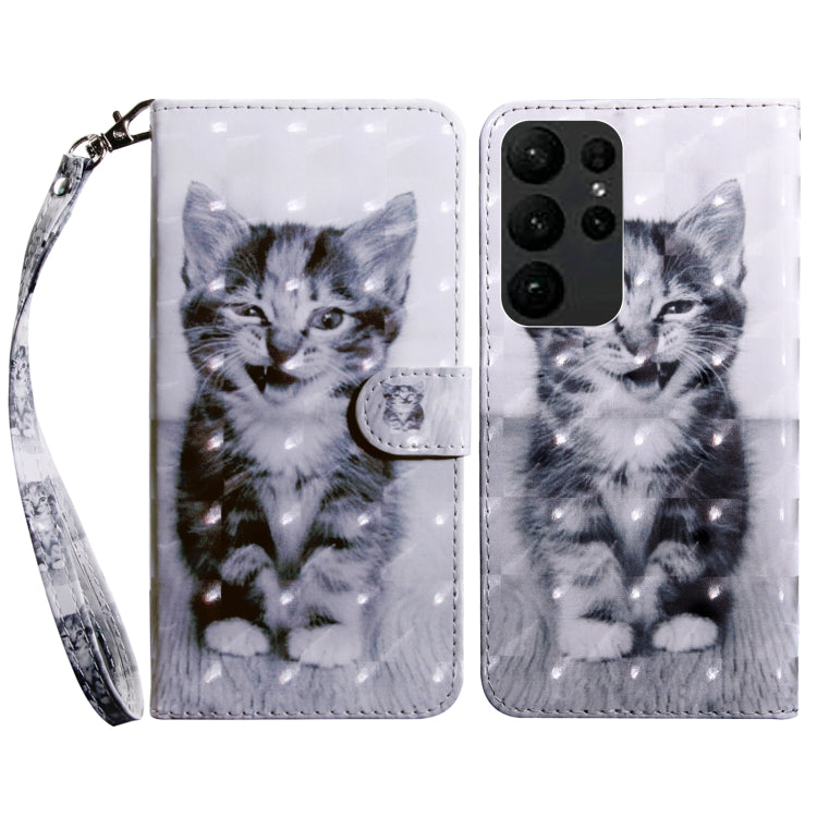 3D Painted Leather Phone Case, For Samsung Galaxy S23 5G, For Samsung Galaxy S23+ 5G, For Samsung Galaxy S23 Ultra, For Samsung Galaxy A14 5G