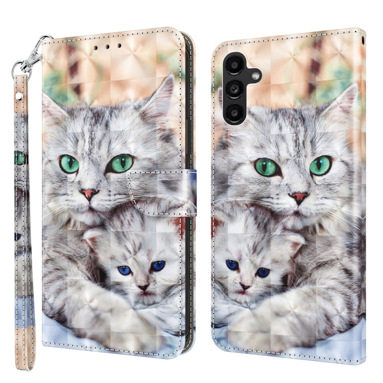 3D Painted Leather Phone Case, For Samsung Galaxy S23 5G, For Samsung Galaxy S23+ 5G, For Samsung Galaxy S23 Ultra, For Samsung Galaxy A14 5G