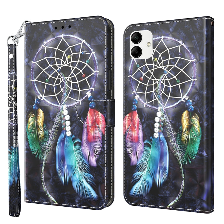 3D Painted Leather Phone Case, For Samsung Galaxy A23e, For Samsung Galaxy A04, For Samsung Galaxy A04s, For Xiaomi Redmi A1 2022