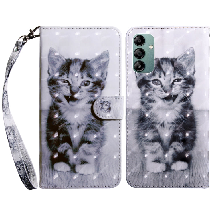 3D Painted Leather Phone Case, For Samsung Galaxy A23e, For Samsung Galaxy A04, For Samsung Galaxy A04s, For Xiaomi Redmi A1 2022