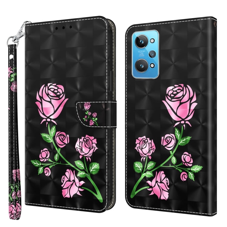 3D Painted Leather Phone Case, For Realme GT2 / GT Neo2 / GT Neo 3T, For Realme GT2 Pro, For Sony Xperia 5 IV, For Motorola Moto E22