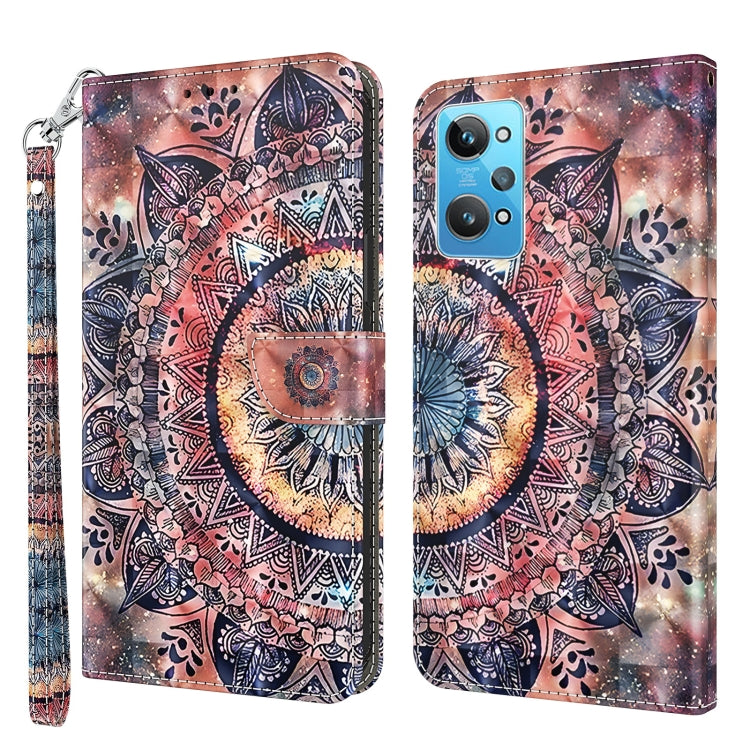 3D Painted Leather Phone Case, For Realme GT2 / GT Neo2 / GT Neo 3T, For Realme GT2 Pro, For Sony Xperia 5 IV, For Motorola Moto E22