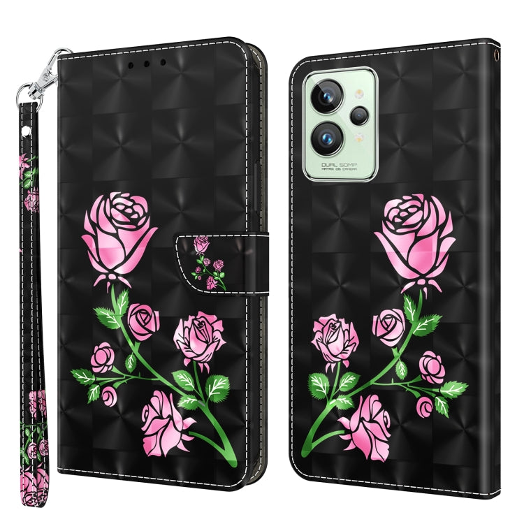 3D Painted Leather Phone Case, For Realme GT2 / GT Neo2 / GT Neo 3T, For Realme GT2 Pro, For Sony Xperia 5 IV, For Motorola Moto E22