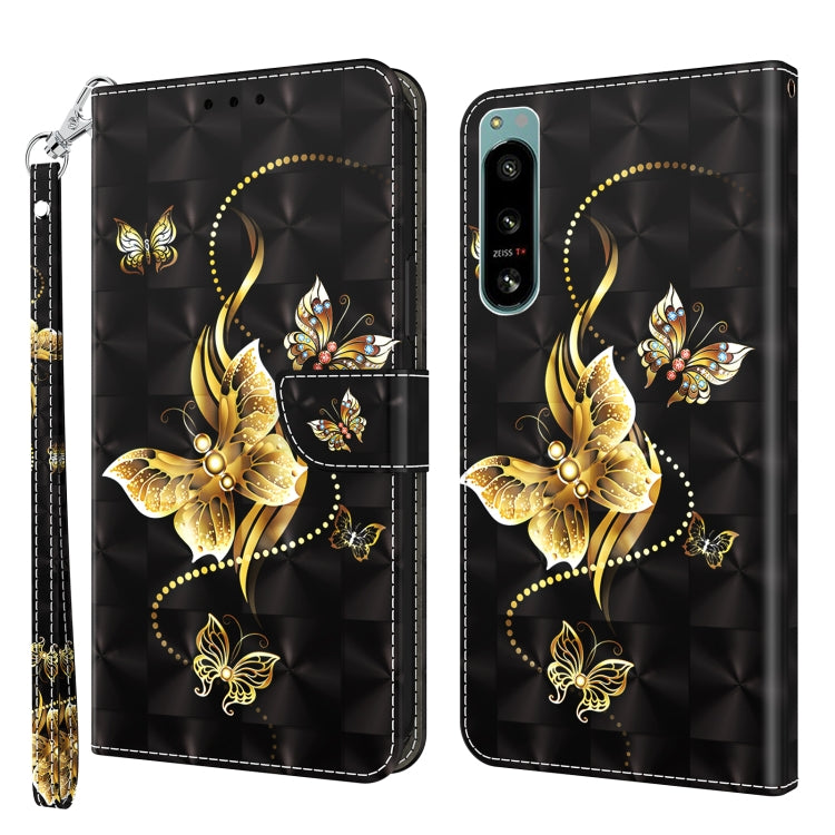 3D Painted Leather Phone Case, For Realme GT2 / GT Neo2 / GT Neo 3T, For Realme GT2 Pro, For Sony Xperia 5 IV, For Motorola Moto E22
