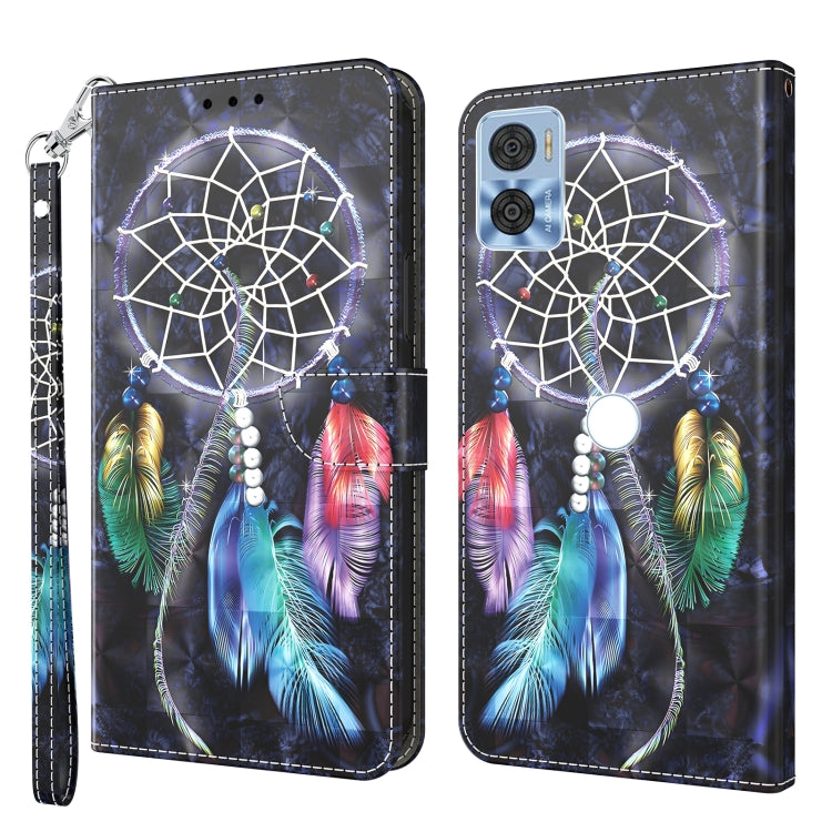 3D Painted Leather Phone Case, For Realme GT2 / GT Neo2 / GT Neo 3T, For Realme GT2 Pro, For Sony Xperia 5 IV, For Motorola Moto E22
