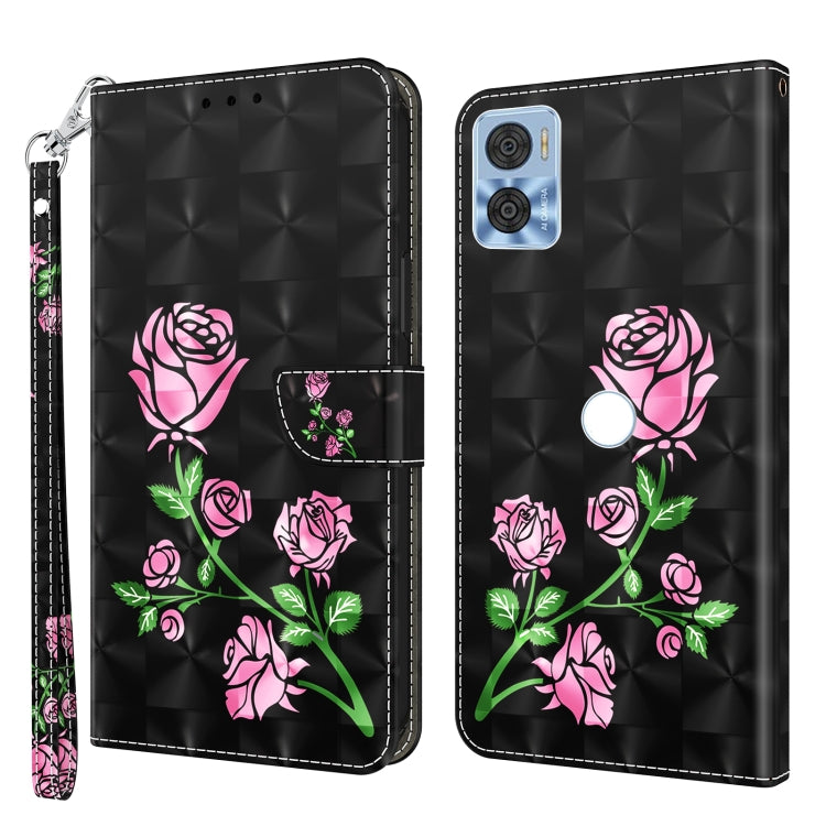 3D Painted Leather Phone Case, For Realme GT2 / GT Neo2 / GT Neo 3T, For Realme GT2 Pro, For Sony Xperia 5 IV, For Motorola Moto E22