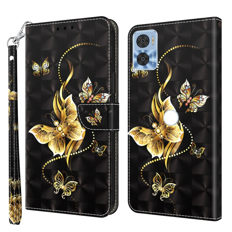 3D Painted Leather Phone Case, For Realme GT2 / GT Neo2 / GT Neo 3T, For Realme GT2 Pro, For Sony Xperia 5 IV, For Motorola Moto E22