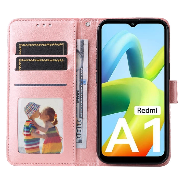 Embossed Sunflower Leather Phone Case, For Xiaomi Redmi A1 4G, For Xiaomi 12T / 12T Pro / Redmi K50 Ultra
