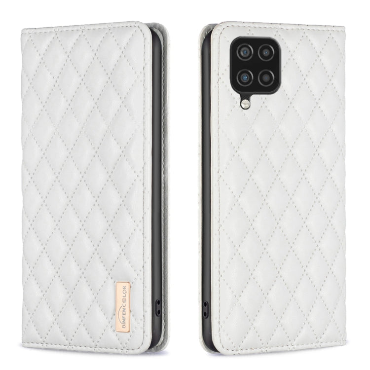 Diamond Lattice Magnetic Leather Flip Phone Case, For Samsung Galaxy A03 166mm, For Samsung Galaxy A03s / A02s, For Samsung Galaxy A04 4G, For Samsung Galaxy A12, For Samsung Galaxy A13 5G / 4G, For Samsung Galaxy A14 5G, For Samsung Galaxy A22 4G     ...