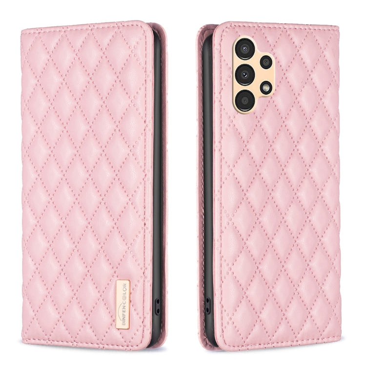 Diamond Lattice Magnetic Leather Flip Phone Case, For Samsung Galaxy A03 166mm, For Samsung Galaxy A03s / A02s, For Samsung Galaxy A04 4G, For Samsung Galaxy A12, For Samsung Galaxy A13 5G / 4G, For Samsung Galaxy A14 5G, For Samsung Galaxy A22 4G     ...