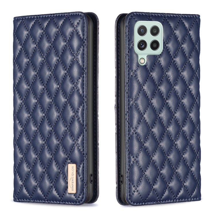 Diamond Lattice Magnetic Leather Flip Phone Case, For Samsung Galaxy A03 166mm, For Samsung Galaxy A03s / A02s, For Samsung Galaxy A04 4G, For Samsung Galaxy A12, For Samsung Galaxy A13 5G / 4G, For Samsung Galaxy A14 5G, For Samsung Galaxy A22 4G     ...