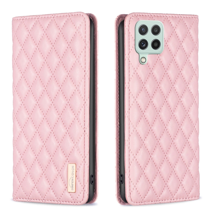 Diamond Lattice Magnetic Leather Flip Phone Case, For Samsung Galaxy A03 166mm, For Samsung Galaxy A03s / A02s, For Samsung Galaxy A04 4G, For Samsung Galaxy A12, For Samsung Galaxy A13 5G / 4G, For Samsung Galaxy A14 5G, For Samsung Galaxy A22 4G     ...