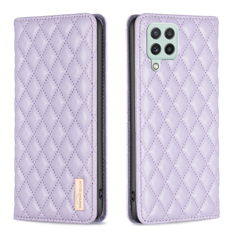 Diamond Lattice Magnetic Leather Flip Phone Case, For Samsung Galaxy A03 166mm, For Samsung Galaxy A03s / A02s, For Samsung Galaxy A04 4G, For Samsung Galaxy A12, For Samsung Galaxy A13 5G / 4G, For Samsung Galaxy A14 5G, For Samsung Galaxy A22 4G     ...