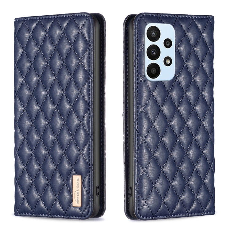 Diamond Lattice Magnetic Leather Flip Phone Case, For Samsung Galaxy A23 / M23 / M13 4G, For Samsung Galaxy A23e, For Samsung Galaxy A31, For Samsung Galaxy A32 4G, For Samsung Galaxy A32 5G, For Samsung Galaxy A33, For Samsung Galaxy A41              ...
