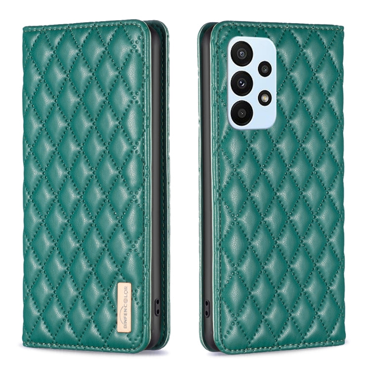 Diamond Lattice Magnetic Leather Flip Phone Case, For Samsung Galaxy A23 / M23 / M13 4G, For Samsung Galaxy A23e, For Samsung Galaxy A31, For Samsung Galaxy A32 4G, For Samsung Galaxy A32 5G, For Samsung Galaxy A33, For Samsung Galaxy A41              ...