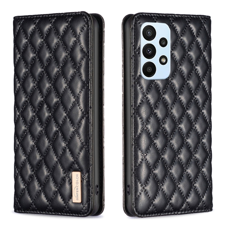 Diamond Lattice Magnetic Leather Flip Phone Case, For Samsung Galaxy A23 / M23 / M13 4G, For Samsung Galaxy A23e, For Samsung Galaxy A31, For Samsung Galaxy A32 4G, For Samsung Galaxy A32 5G, For Samsung Galaxy A33, For Samsung Galaxy A41              ...