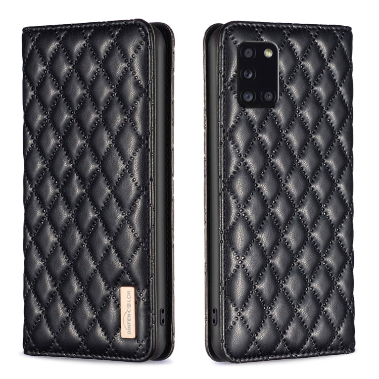 Diamond Lattice Magnetic Leather Flip Phone Case, For Samsung Galaxy A23 / M23 / M13 4G, For Samsung Galaxy A23e, For Samsung Galaxy A31, For Samsung Galaxy A32 4G, For Samsung Galaxy A32 5G, For Samsung Galaxy A33, For Samsung Galaxy A41              ...