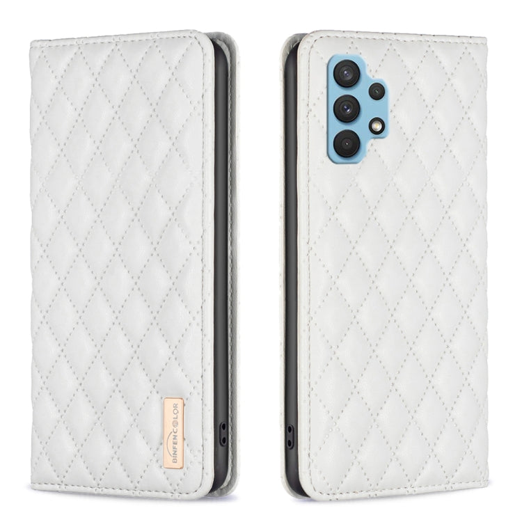 Diamond Lattice Magnetic Leather Flip Phone Case, For Samsung Galaxy A23 / M23 / M13 4G, For Samsung Galaxy A23e, For Samsung Galaxy A31, For Samsung Galaxy A32 4G, For Samsung Galaxy A32 5G, For Samsung Galaxy A33, For Samsung Galaxy A41              ...