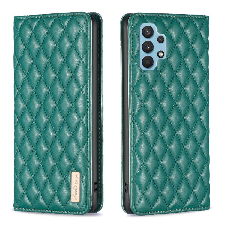 Diamond Lattice Magnetic Leather Flip Phone Case, For Samsung Galaxy A23 / M23 / M13 4G, For Samsung Galaxy A23e, For Samsung Galaxy A31, For Samsung Galaxy A32 4G, For Samsung Galaxy A32 5G, For Samsung Galaxy A33, For Samsung Galaxy A41              ...