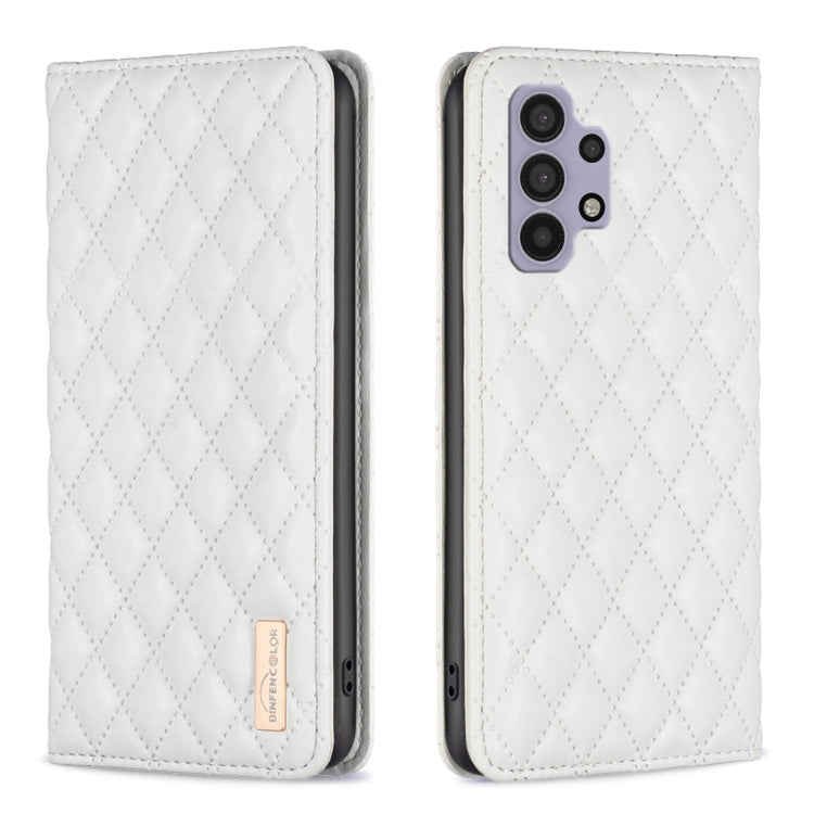 Diamond Lattice Magnetic Leather Flip Phone Case, For Samsung Galaxy A23 / M23 / M13 4G, For Samsung Galaxy A23e, For Samsung Galaxy A31, For Samsung Galaxy A32 4G, For Samsung Galaxy A32 5G, For Samsung Galaxy A33, For Samsung Galaxy A41              ...
