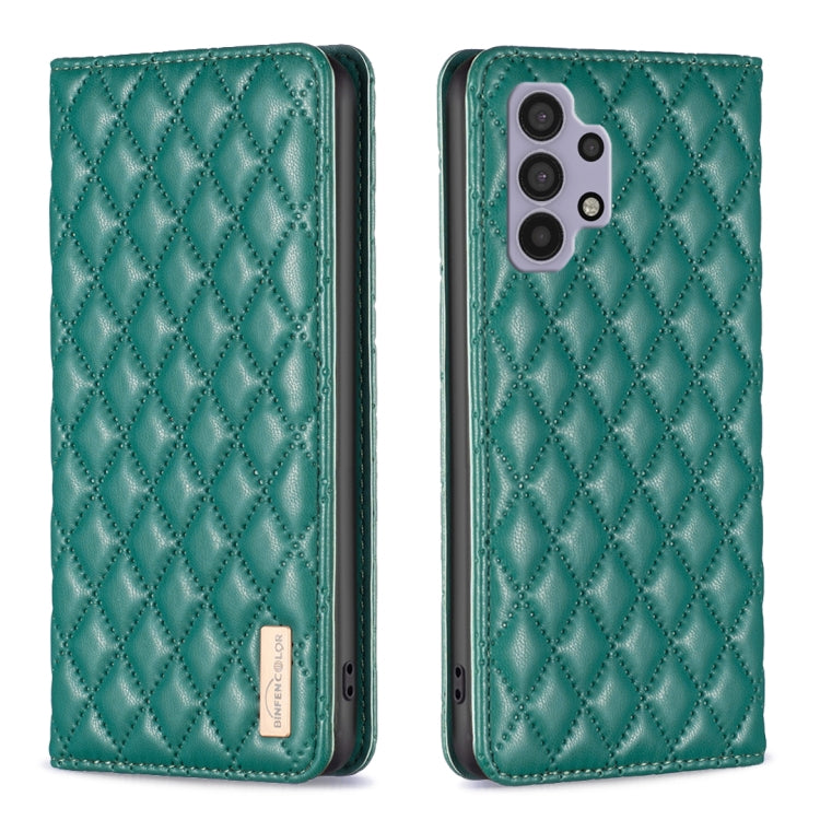 Diamond Lattice Magnetic Leather Flip Phone Case, For Samsung Galaxy A23 / M23 / M13 4G, For Samsung Galaxy A23e, For Samsung Galaxy A31, For Samsung Galaxy A32 4G, For Samsung Galaxy A32 5G, For Samsung Galaxy A33, For Samsung Galaxy A41              ...