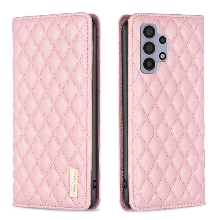 Diamond Lattice Magnetic Leather Flip Phone Case, For Samsung Galaxy A23 / M23 / M13 4G, For Samsung Galaxy A23e, For Samsung Galaxy A31, For Samsung Galaxy A32 4G, For Samsung Galaxy A32 5G, For Samsung Galaxy A33, For Samsung Galaxy A41              ...