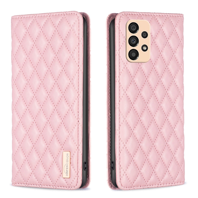 Diamond Lattice Magnetic Leather Flip Phone Case, For Samsung Galaxy A23 / M23 / M13 4G, For Samsung Galaxy A23e, For Samsung Galaxy A31, For Samsung Galaxy A32 4G, For Samsung Galaxy A32 5G, For Samsung Galaxy A33, For Samsung Galaxy A41              ...