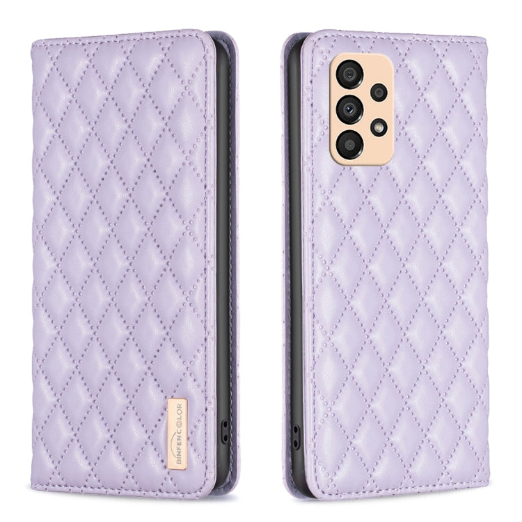 Diamond Lattice Magnetic Leather Flip Phone Case, For Samsung Galaxy A23 / M23 / M13 4G, For Samsung Galaxy A23e, For Samsung Galaxy A31, For Samsung Galaxy A32 4G, For Samsung Galaxy A32 5G, For Samsung Galaxy A33, For Samsung Galaxy A41              ...