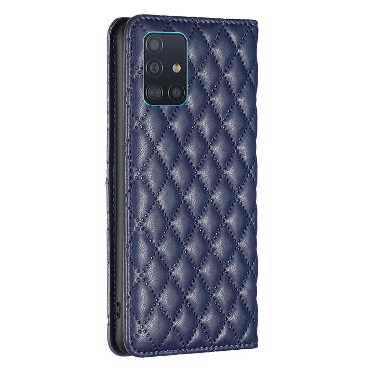 Diamond Lattice Magnetic Leather Flip Phone Case, For Samsung Galaxy A51 4G, For Samsung Galaxy A52 / A52s 5G, For Samsung Galaxy A53, For Samsung Galaxy A71 4G, For Samsung Galaxy A72 5G / 4G, For Samsung Galaxy A73 5G, For Samsung Galaxy S20+        ...