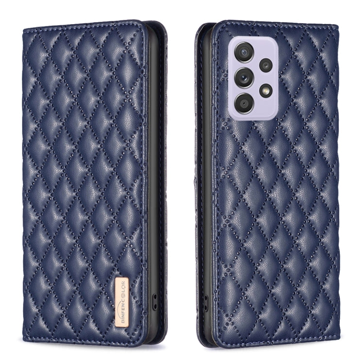 Diamond Lattice Magnetic Leather Flip Phone Case, For Samsung Galaxy A51 4G, For Samsung Galaxy A52 / A52s 5G, For Samsung Galaxy A53, For Samsung Galaxy A71 4G, For Samsung Galaxy A72 5G / 4G, For Samsung Galaxy A73 5G, For Samsung Galaxy S20+        ...