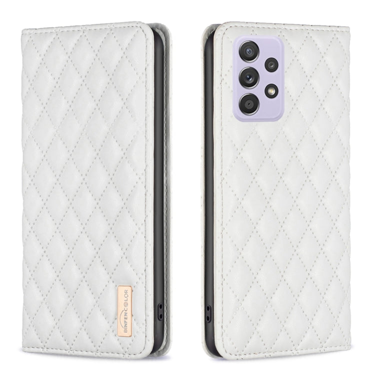 Diamond Lattice Magnetic Leather Flip Phone Case, For Samsung Galaxy A51 4G, For Samsung Galaxy A52 / A52s 5G, For Samsung Galaxy A53, For Samsung Galaxy A71 4G, For Samsung Galaxy A72 5G / 4G, For Samsung Galaxy A73 5G, For Samsung Galaxy S20+        ...