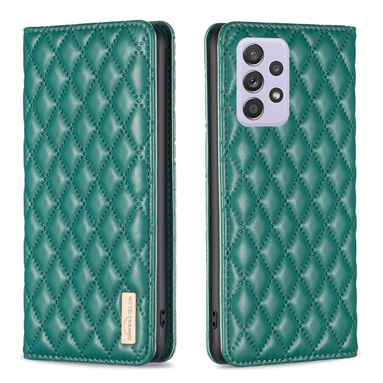 Diamond Lattice Magnetic Leather Flip Phone Case, For Samsung Galaxy A51 4G, For Samsung Galaxy A52 / A52s 5G, For Samsung Galaxy A53, For Samsung Galaxy A71 4G, For Samsung Galaxy A72 5G / 4G, For Samsung Galaxy A73 5G, For Samsung Galaxy S20+        ...