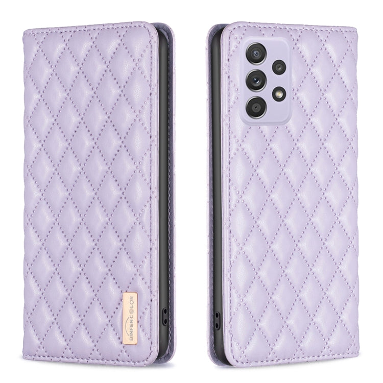 Diamond Lattice Magnetic Leather Flip Phone Case, For Samsung Galaxy A51 4G, For Samsung Galaxy A52 / A52s 5G, For Samsung Galaxy A53, For Samsung Galaxy A71 4G, For Samsung Galaxy A72 5G / 4G, For Samsung Galaxy A73 5G, For Samsung Galaxy S20+        ...