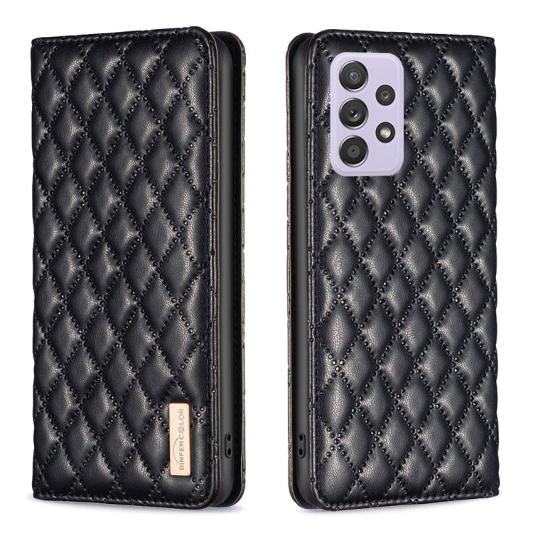 Diamond Lattice Magnetic Leather Flip Phone Case, For Samsung Galaxy A51 4G, For Samsung Galaxy A52 / A52s 5G, For Samsung Galaxy A53, For Samsung Galaxy A71 4G, For Samsung Galaxy A72 5G / 4G, For Samsung Galaxy A73 5G, For Samsung Galaxy S20+        ...
