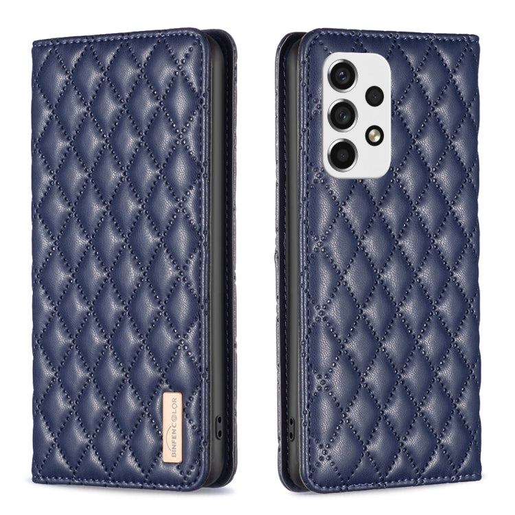 Diamond Lattice Magnetic Leather Flip Phone Case, For Samsung Galaxy A51 4G, For Samsung Galaxy A52 / A52s 5G, For Samsung Galaxy A53, For Samsung Galaxy A71 4G, For Samsung Galaxy A72 5G / 4G, For Samsung Galaxy A73 5G, For Samsung Galaxy S20+        ...
