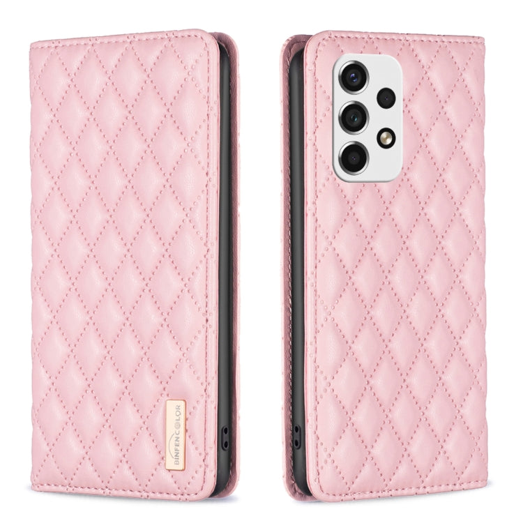 Diamond Lattice Magnetic Leather Flip Phone Case, For Samsung Galaxy A51 4G, For Samsung Galaxy A52 / A52s 5G, For Samsung Galaxy A53, For Samsung Galaxy A71 4G, For Samsung Galaxy A72 5G / 4G, For Samsung Galaxy A73 5G, For Samsung Galaxy S20+        ...
