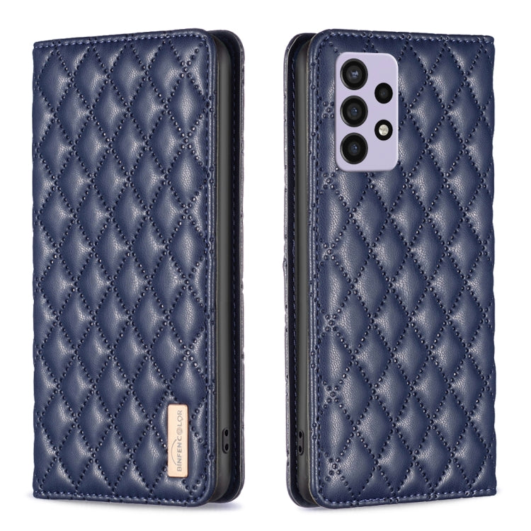 Diamond Lattice Magnetic Leather Flip Phone Case, For Samsung Galaxy A51 4G, For Samsung Galaxy A52 / A52s 5G, For Samsung Galaxy A53, For Samsung Galaxy A71 4G, For Samsung Galaxy A72 5G / 4G, For Samsung Galaxy A73 5G, For Samsung Galaxy S20+        ...