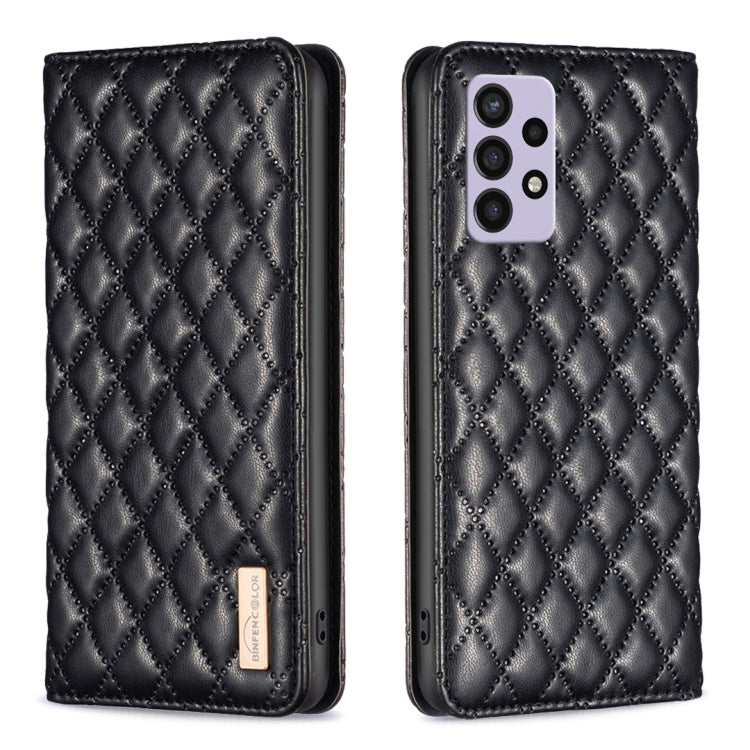 Diamond Lattice Magnetic Leather Flip Phone Case, For Samsung Galaxy A51 4G, For Samsung Galaxy A52 / A52s 5G, For Samsung Galaxy A53, For Samsung Galaxy A71 4G, For Samsung Galaxy A72 5G / 4G, For Samsung Galaxy A73 5G, For Samsung Galaxy S20+        ...