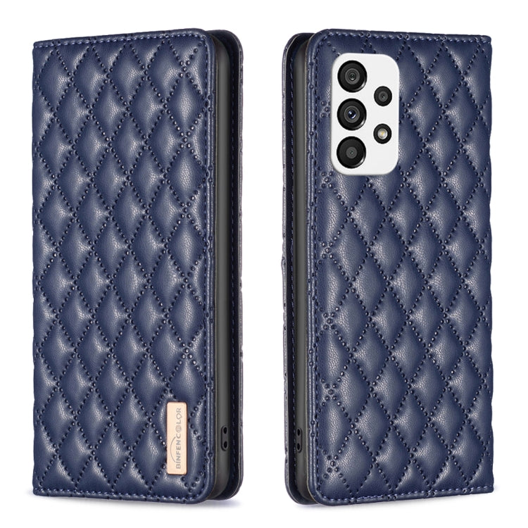 Diamond Lattice Magnetic Leather Flip Phone Case, For Samsung Galaxy A51 4G, For Samsung Galaxy A52 / A52s 5G, For Samsung Galaxy A53, For Samsung Galaxy A71 4G, For Samsung Galaxy A72 5G / 4G, For Samsung Galaxy A73 5G, For Samsung Galaxy S20+        ...