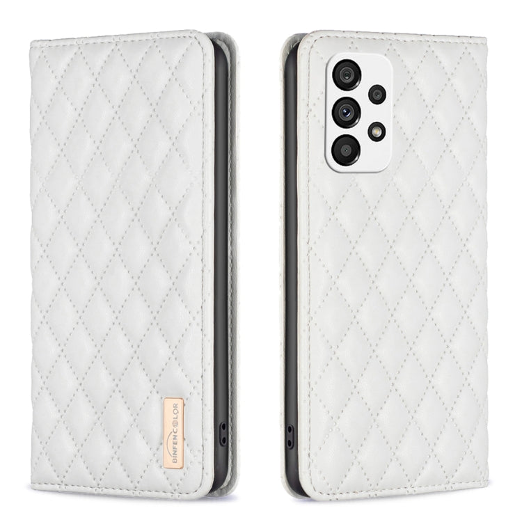 Diamond Lattice Magnetic Leather Flip Phone Case, For Samsung Galaxy A51 4G, For Samsung Galaxy A52 / A52s 5G, For Samsung Galaxy A53, For Samsung Galaxy A71 4G, For Samsung Galaxy A72 5G / 4G, For Samsung Galaxy A73 5G, For Samsung Galaxy S20+        ...