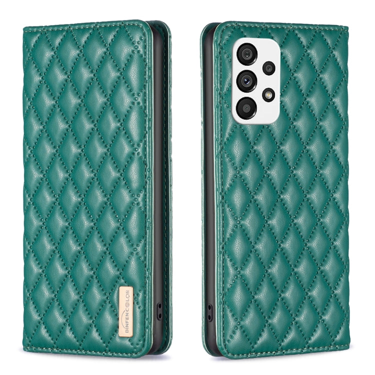 Diamond Lattice Magnetic Leather Flip Phone Case, For Samsung Galaxy A51 4G, For Samsung Galaxy A52 / A52s 5G, For Samsung Galaxy A53, For Samsung Galaxy A71 4G, For Samsung Galaxy A72 5G / 4G, For Samsung Galaxy A73 5G, For Samsung Galaxy S20+        ...