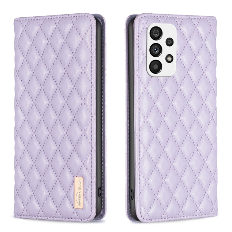 Diamond Lattice Magnetic Leather Flip Phone Case, For Samsung Galaxy A51 4G, For Samsung Galaxy A52 / A52s 5G, For Samsung Galaxy A53, For Samsung Galaxy A71 4G, For Samsung Galaxy A72 5G / 4G, For Samsung Galaxy A73 5G, For Samsung Galaxy S20+        ...