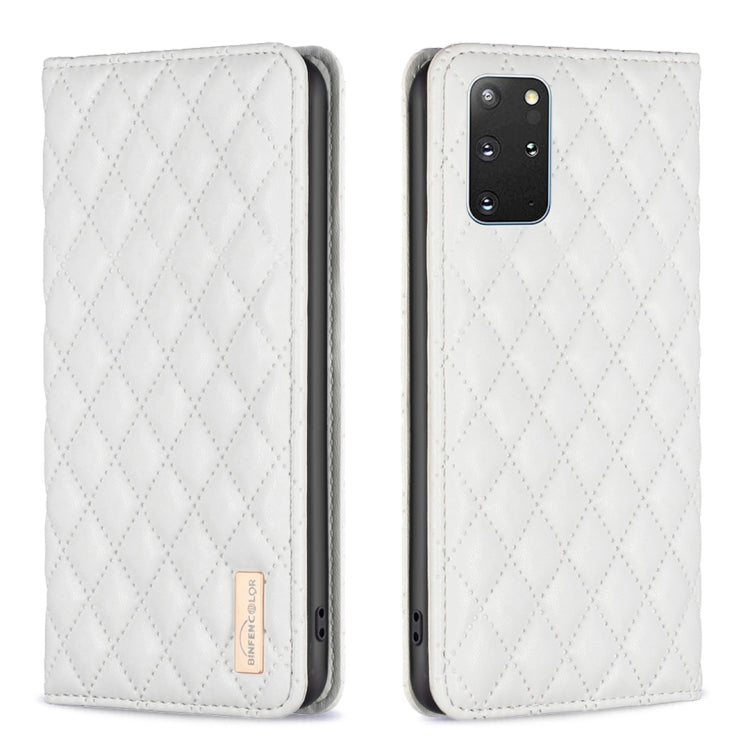 Diamond Lattice Magnetic Leather Flip Phone Case, For Samsung Galaxy A51 4G, For Samsung Galaxy A52 / A52s 5G, For Samsung Galaxy A53, For Samsung Galaxy A71 4G, For Samsung Galaxy A72 5G / 4G, For Samsung Galaxy A73 5G, For Samsung Galaxy S20+        ...