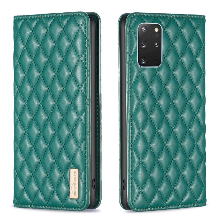 Diamond Lattice Magnetic Leather Flip Phone Case, For Samsung Galaxy A51 4G, For Samsung Galaxy A52 / A52s 5G, For Samsung Galaxy A53, For Samsung Galaxy A71 4G, For Samsung Galaxy A72 5G / 4G, For Samsung Galaxy A73 5G, For Samsung Galaxy S20+        ...