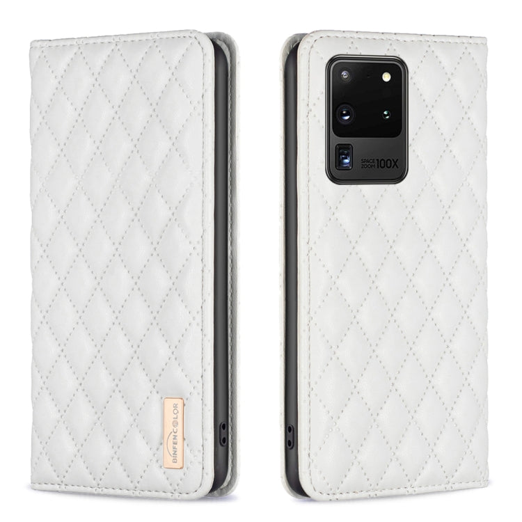 Diamond Lattice Magnetic Leather Flip Phone Case, For Samsung Galaxy A51 4G, For Samsung Galaxy A52 / A52s 5G, For Samsung Galaxy A53, For Samsung Galaxy A71 4G, For Samsung Galaxy A72 5G / 4G, For Samsung Galaxy A73 5G, For Samsung Galaxy S20+        ...