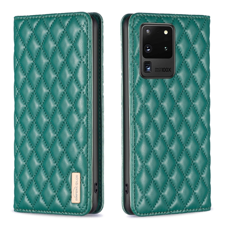 Diamond Lattice Magnetic Leather Flip Phone Case, For Samsung Galaxy A51 4G, For Samsung Galaxy A52 / A52s 5G, For Samsung Galaxy A53, For Samsung Galaxy A71 4G, For Samsung Galaxy A72 5G / 4G, For Samsung Galaxy A73 5G, For Samsung Galaxy S20+        ...