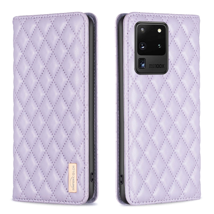 Diamond Lattice Magnetic Leather Flip Phone Case, For Samsung Galaxy A51 4G, For Samsung Galaxy A52 / A52s 5G, For Samsung Galaxy A53, For Samsung Galaxy A71 4G, For Samsung Galaxy A72 5G / 4G, For Samsung Galaxy A73 5G, For Samsung Galaxy S20+        ...